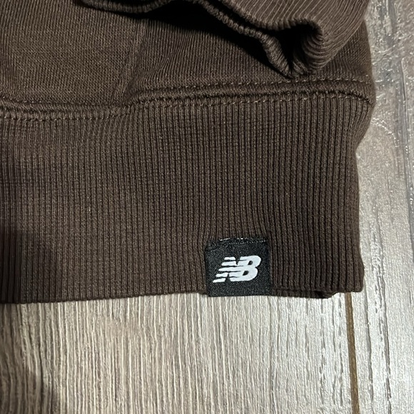 New balance brown hoodie m 10/12 - Picture 4 of 6